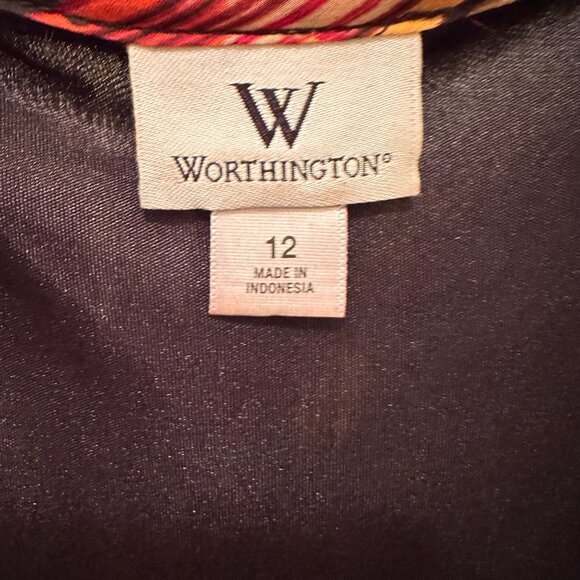 Abstract Red Multi-Print Maxi Dress – Size 12 - Picture 9 of 10